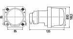 Модуль бескорпусной 70 мм би-ксенон (FF,DE) D2S